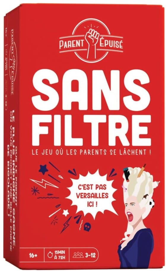 Boîte du jeu Parent Epuisé : Sans Filtre