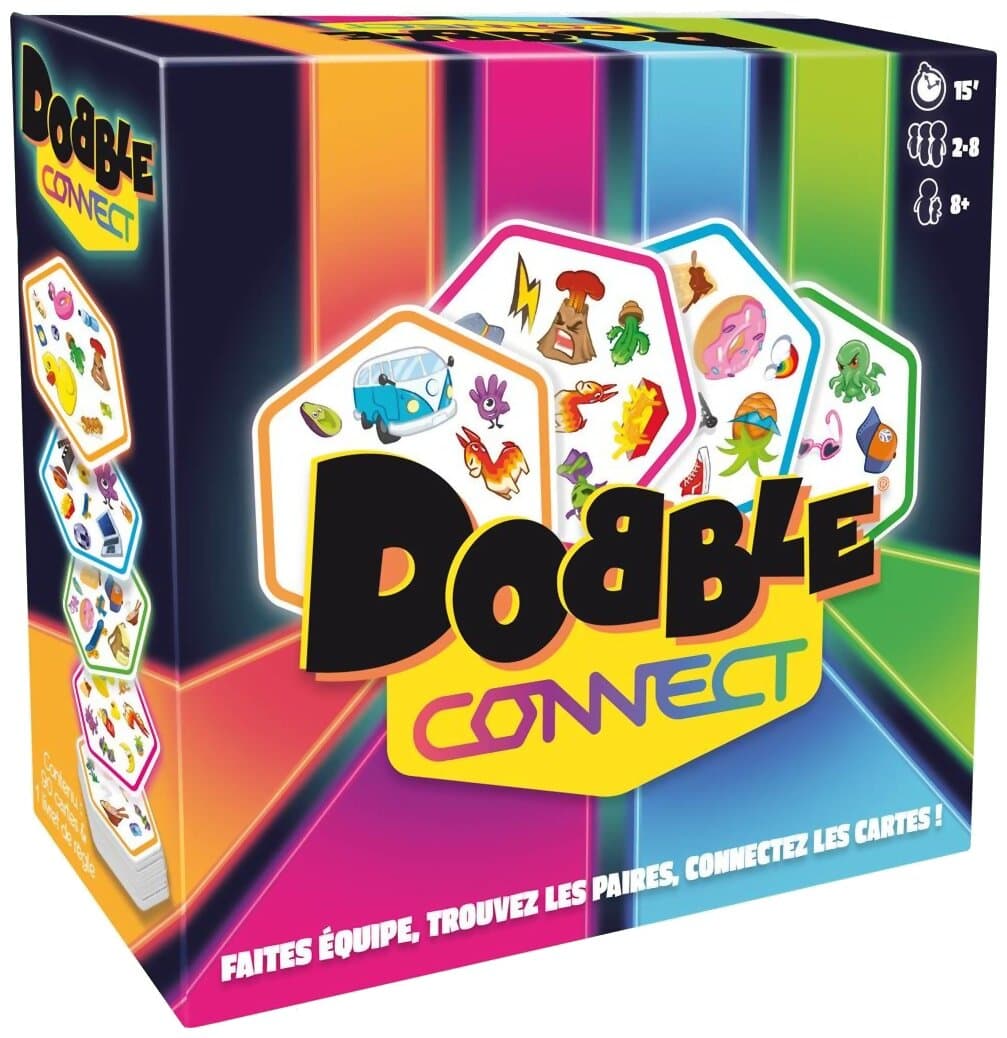 Boîte du jeu Dobble Connect