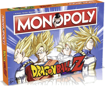 Boîte du jeu Monopoly Dragon Ball Z