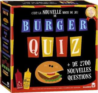 Boîte du jeu Burger Quiz