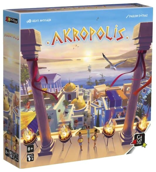 Boîte du jeu Akropolis