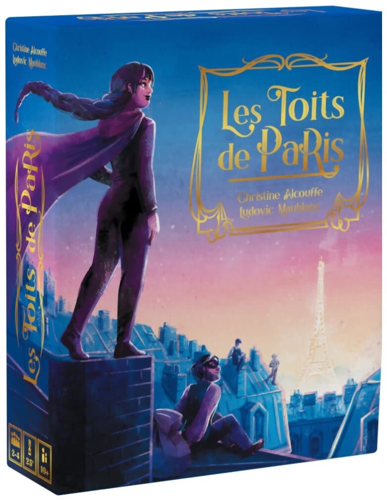 Boîte du jeu Les Toits de Paris