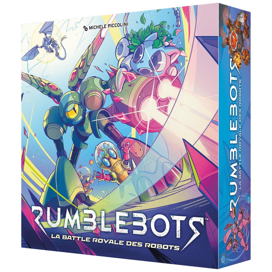Boîte du jeu Rumblebots