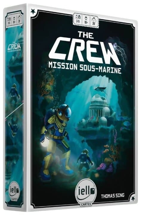 Boîte du jeu The Crew - Mission Sous-Marine