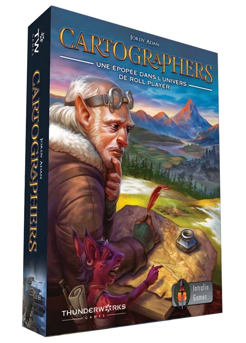 Boîte du jeu Cartographers