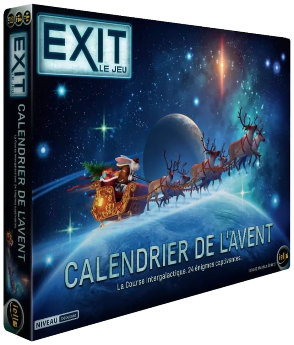Boîte du jeu Exit - Calendrier De L'Avent - La Course Intergalactique