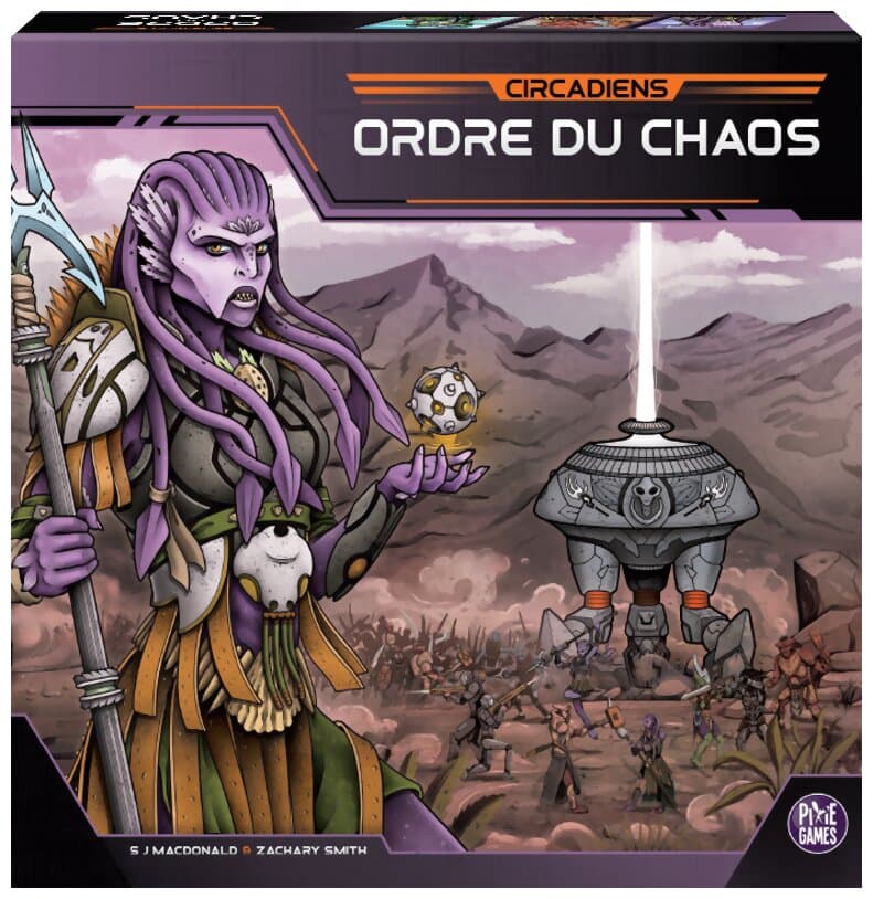 Boîte du jeu Circadiens - Ordre du Chaos