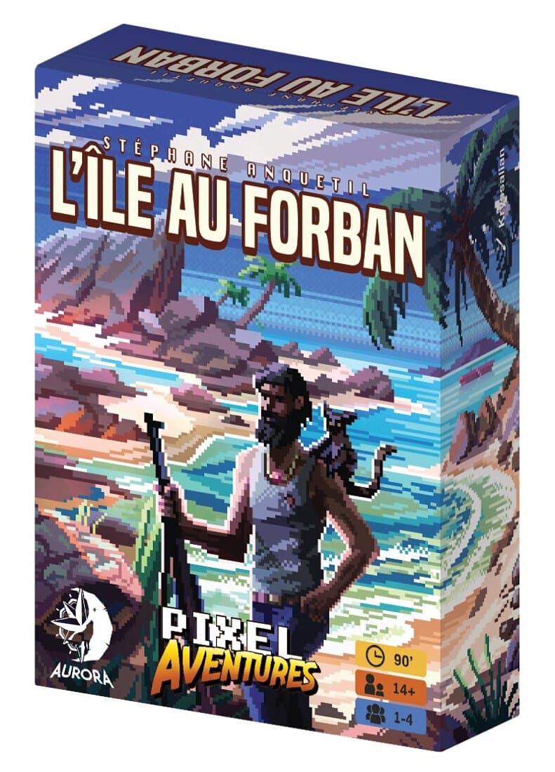 Boîte du jeu Pixel Aventures - L'île Au Forban