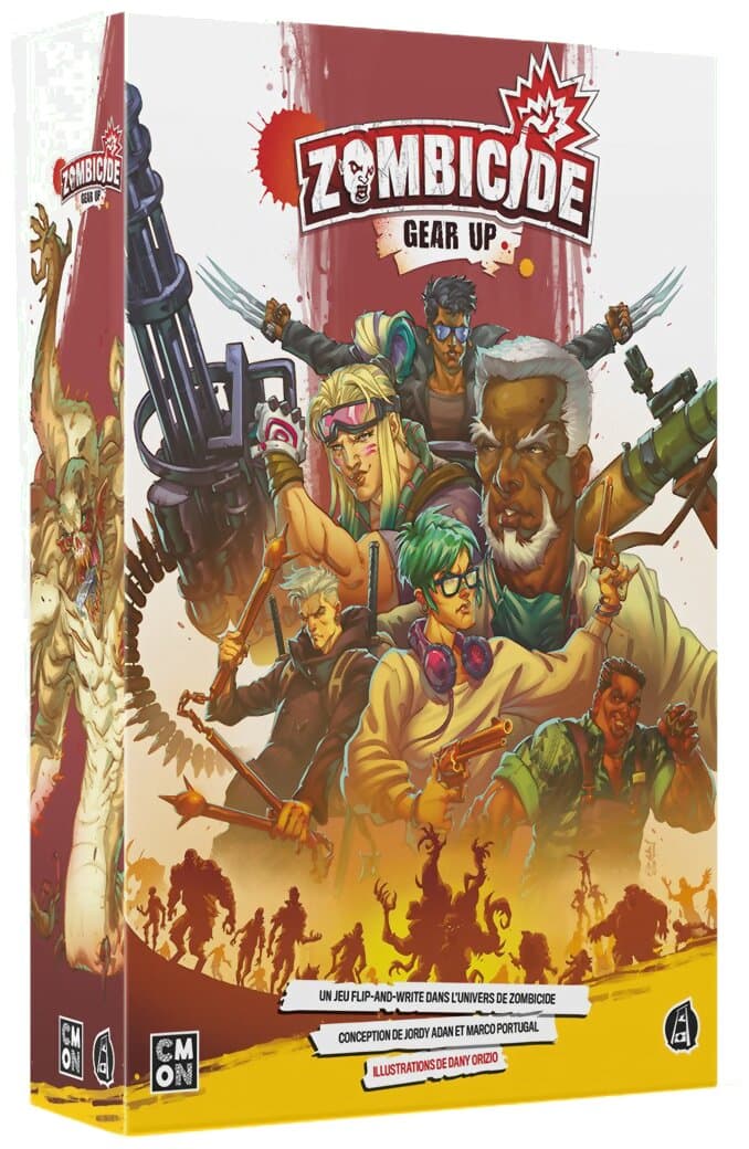 Boîte du jeu Zombicide - Gear Up