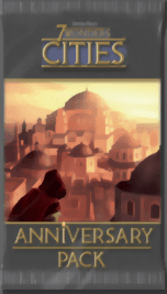 Boîte du jeu 7 Wonders - Cities - Anniversary Pack