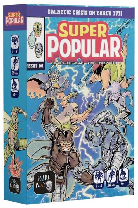 Boîte du jeu Super Popular