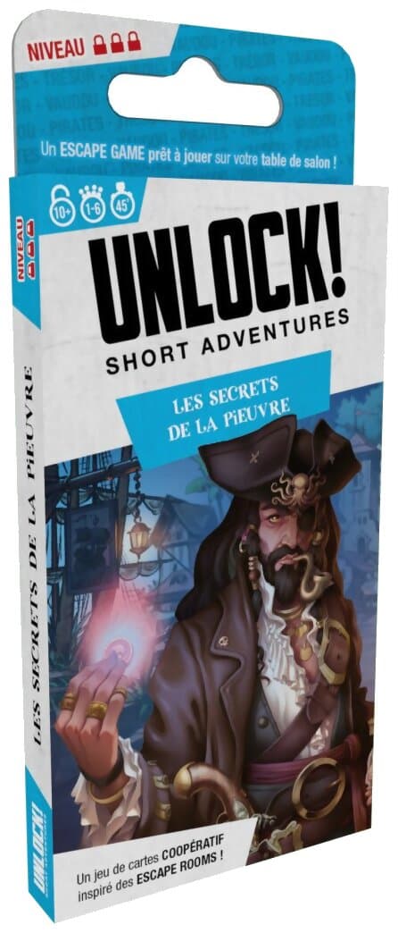 Boîte du jeu Unlock! Short Adventures - Les Secrets de la Pieuvre