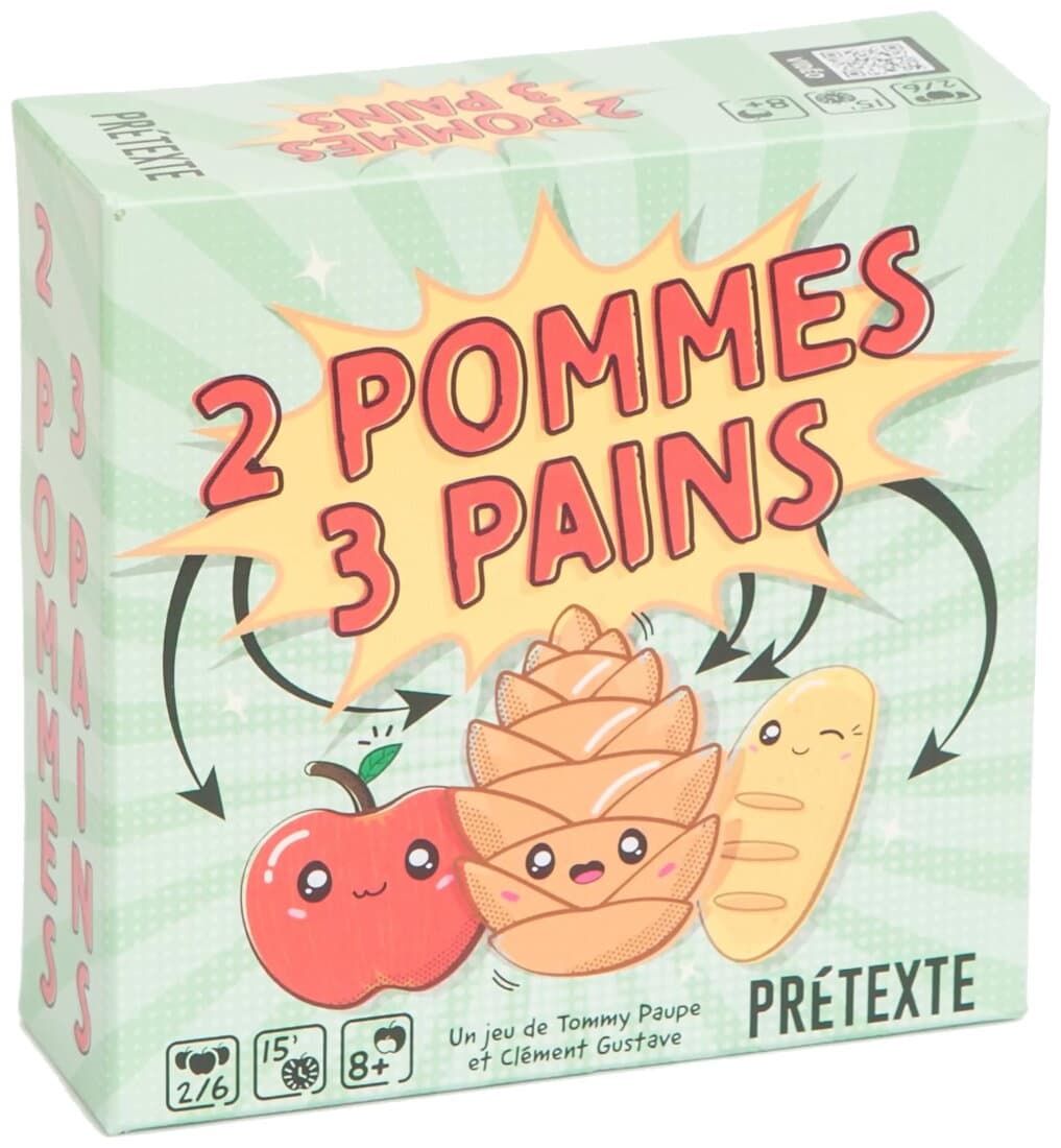 Boîte du jeu 2 Pommes 3 Pains