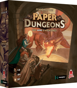 Boîte du jeu Paper Dungeons