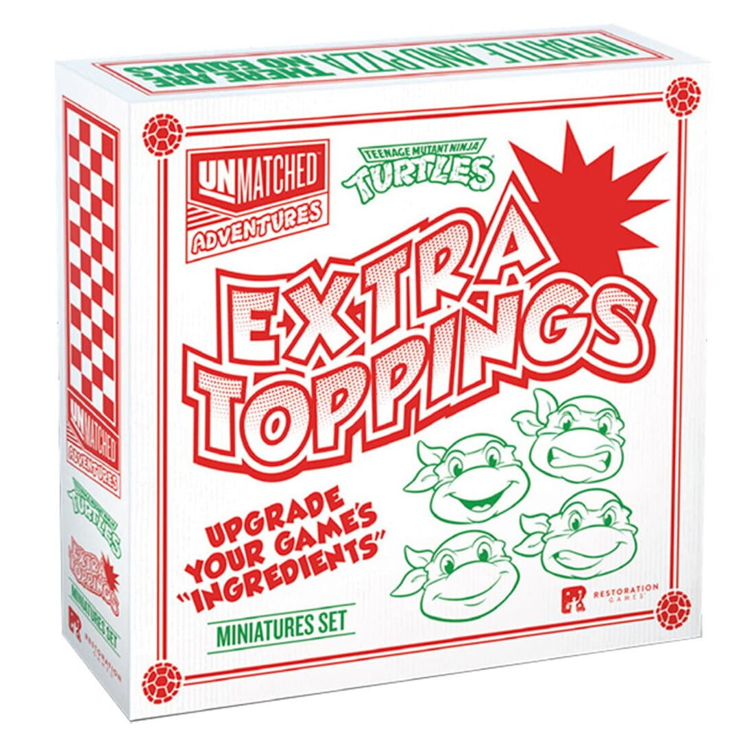 Unmatched Aventures - Teenage Mutant Ninja Turtles - Extra Toppings