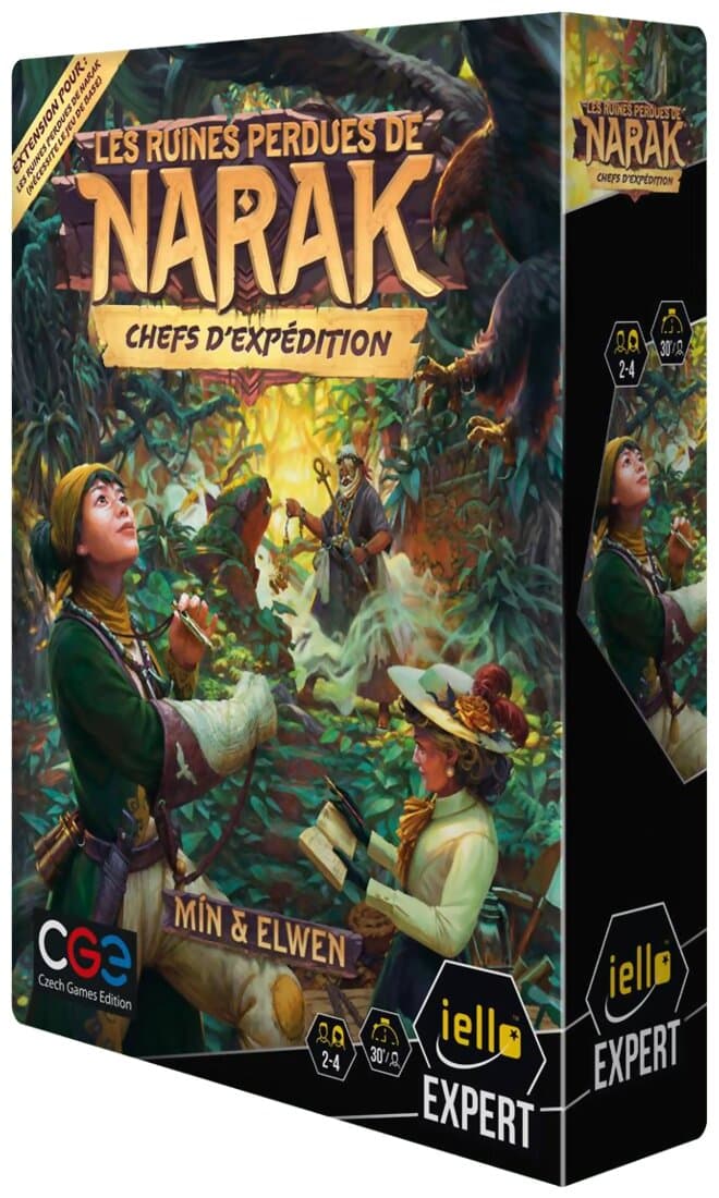 Boîte du jeu Les Ruines Perdues De Narak - Chefs d'Expédition
