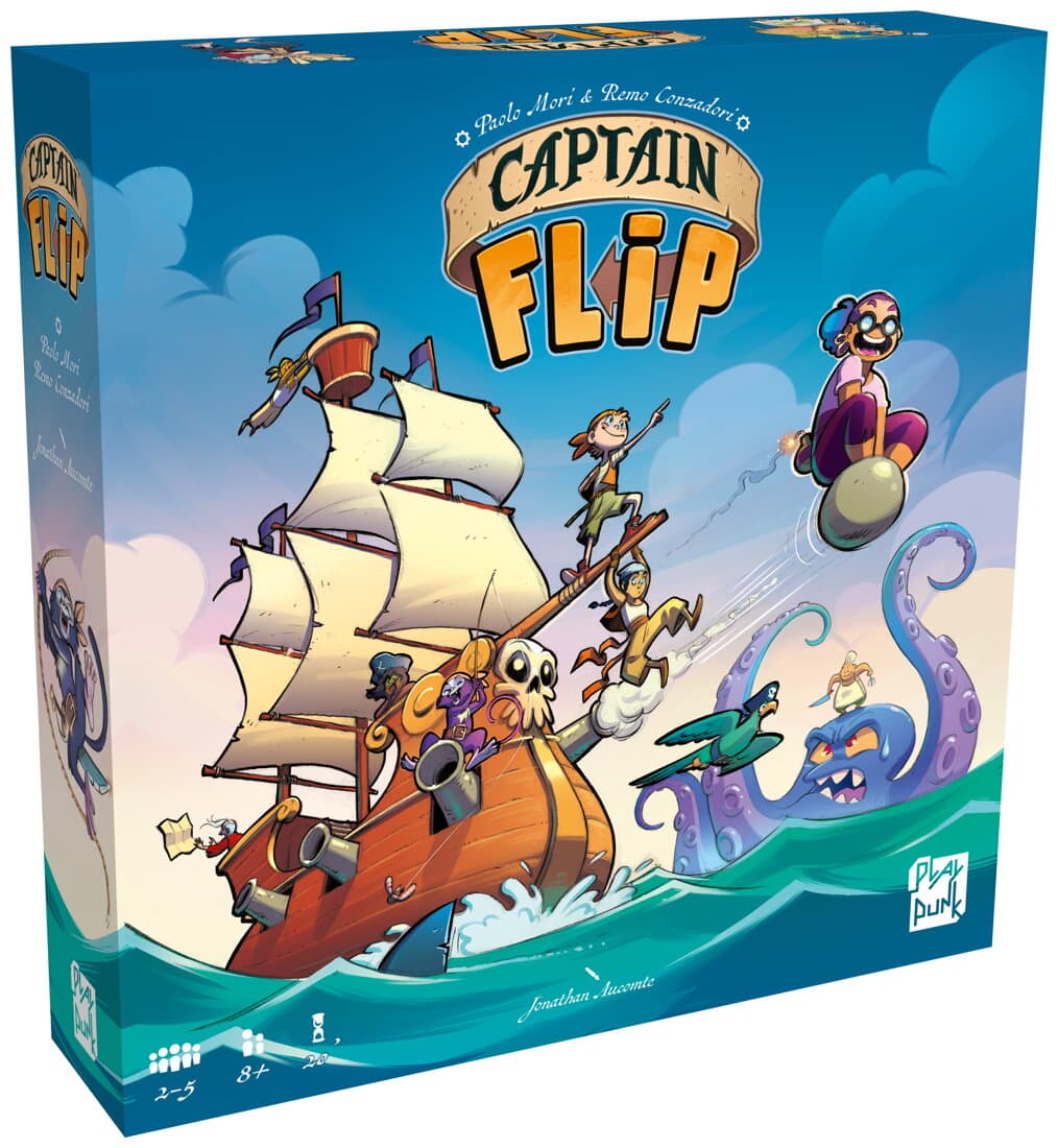 Boîte du jeu Captain Flip