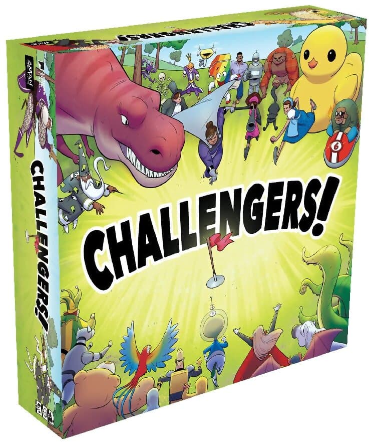 Boîte du jeu Challengers!