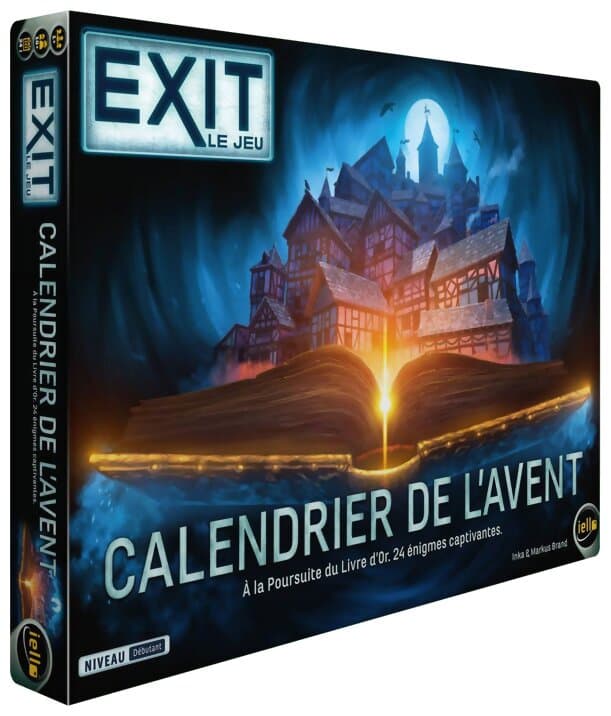 Boîte du jeu Exit - Calendrier de l'Avent - À la poursuite du livre d'Or