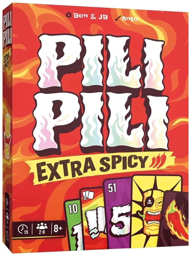 Boîte du jeu Pili Pili - Extra Spicy