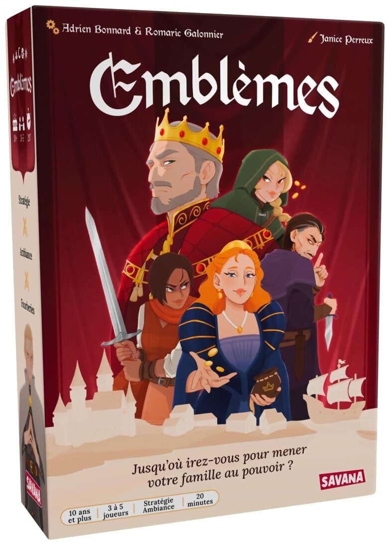 Boîte du jeu Emblèmes